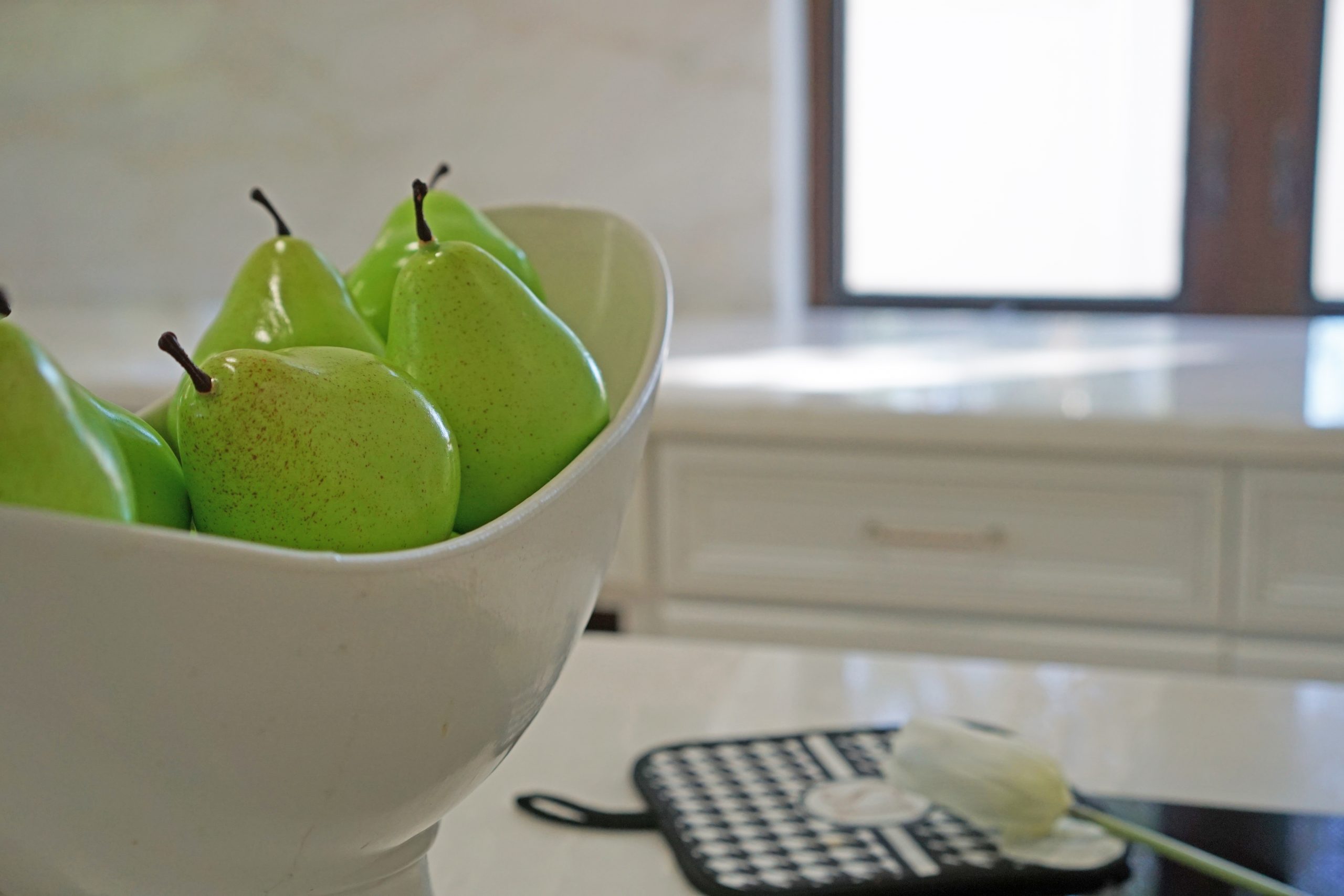 Faux Green Pears
